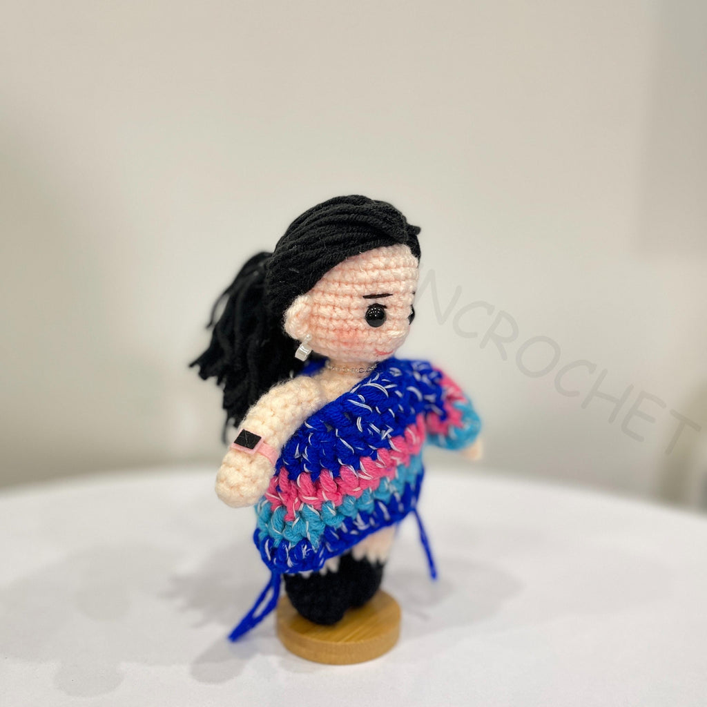 Personalized Crochet Doll – Custom Portrait Toy – Amigurumi Gift for Friend, Family or Couple – HNCrochet
