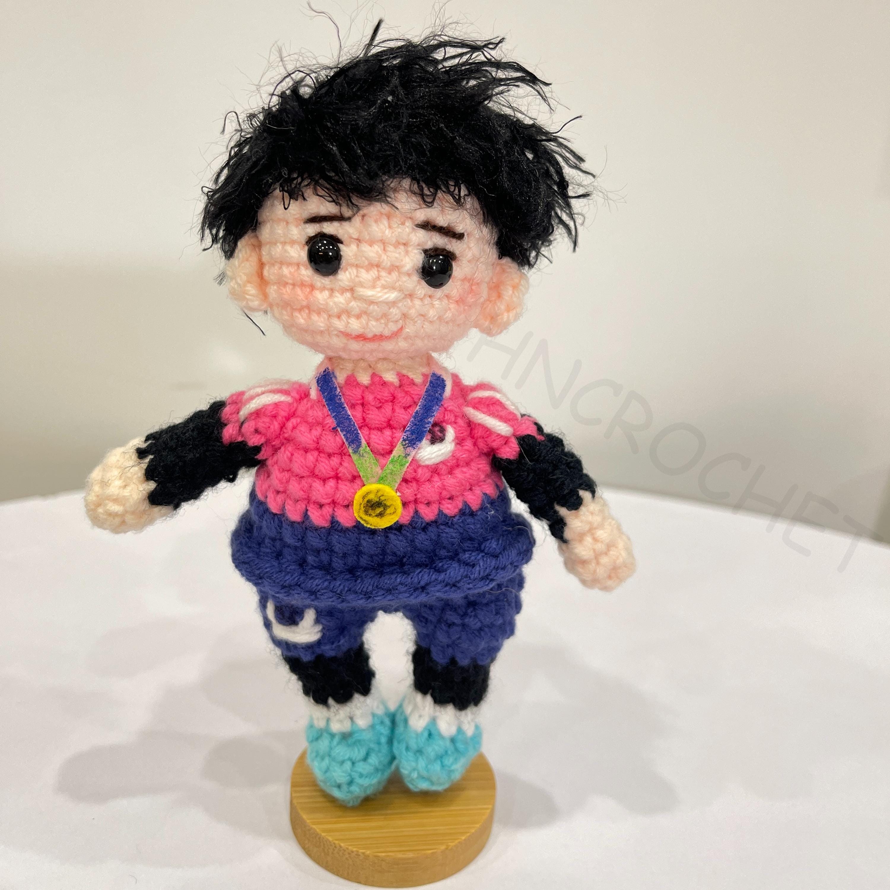 Personalized Crochet Doll – Custom Portrait Toy – Amigurumi Gift for Friend, Family or Couple – HNCrochet