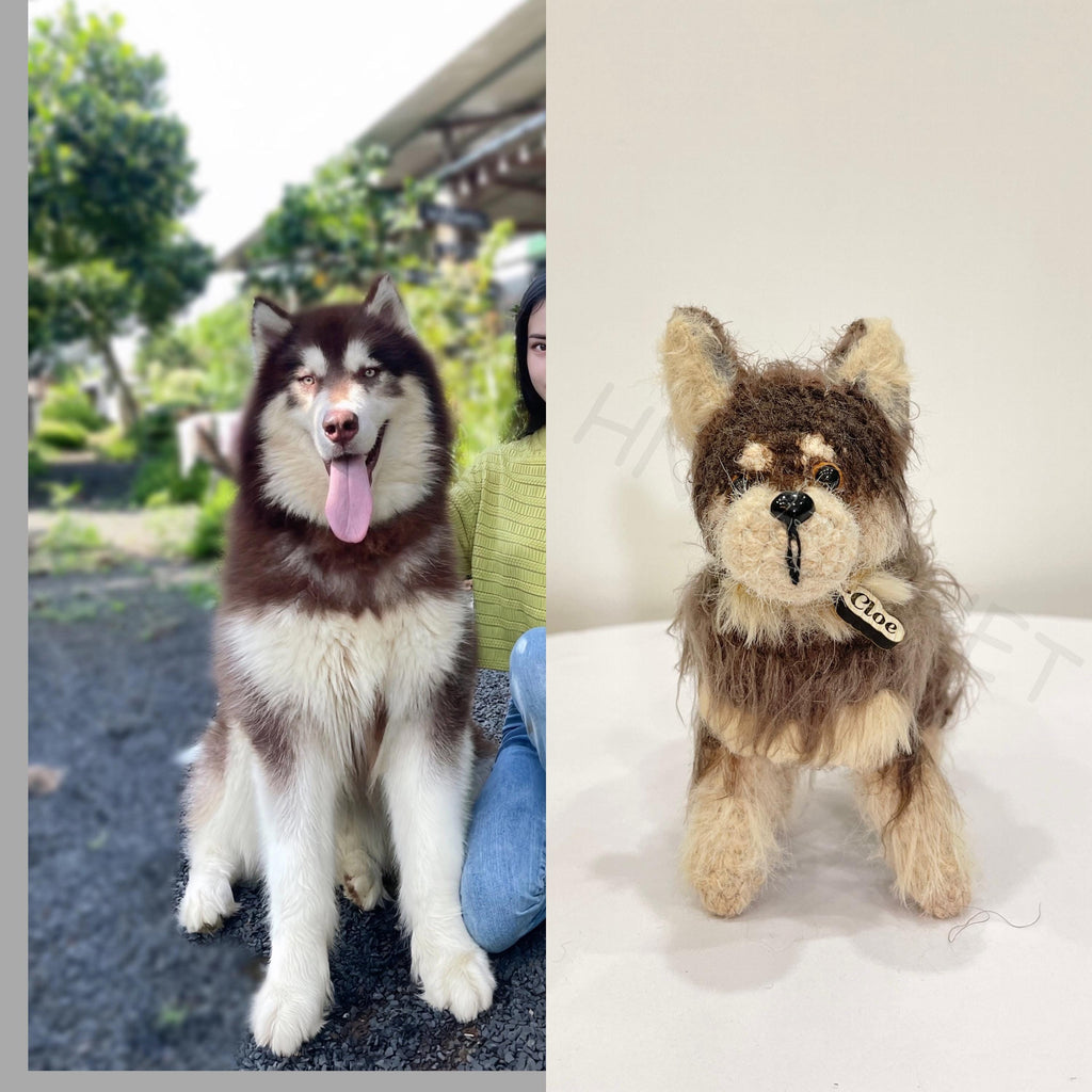 Handmade Crochet Animal Plush | Custom Amigurumi Stuffed Animal Doll