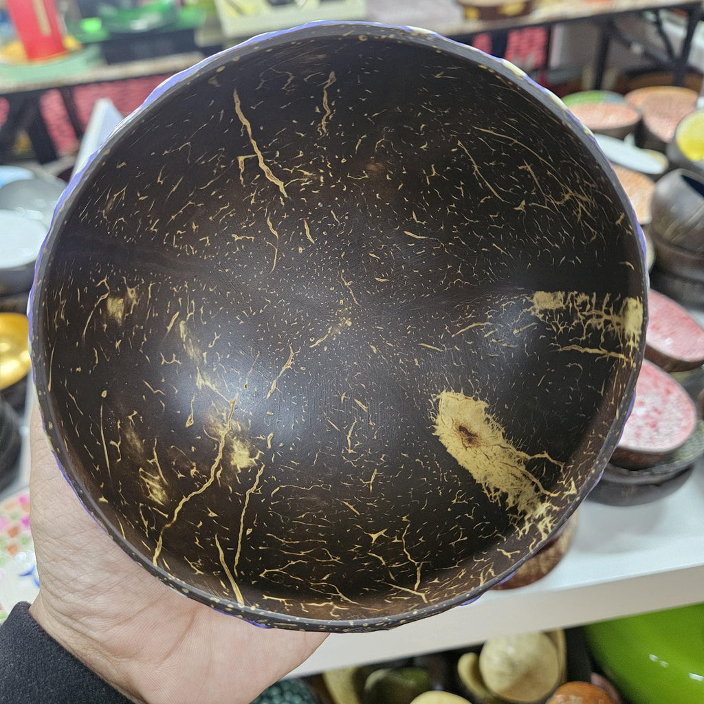 Personalized Coconut Bowl, Handmade Natural Tableware