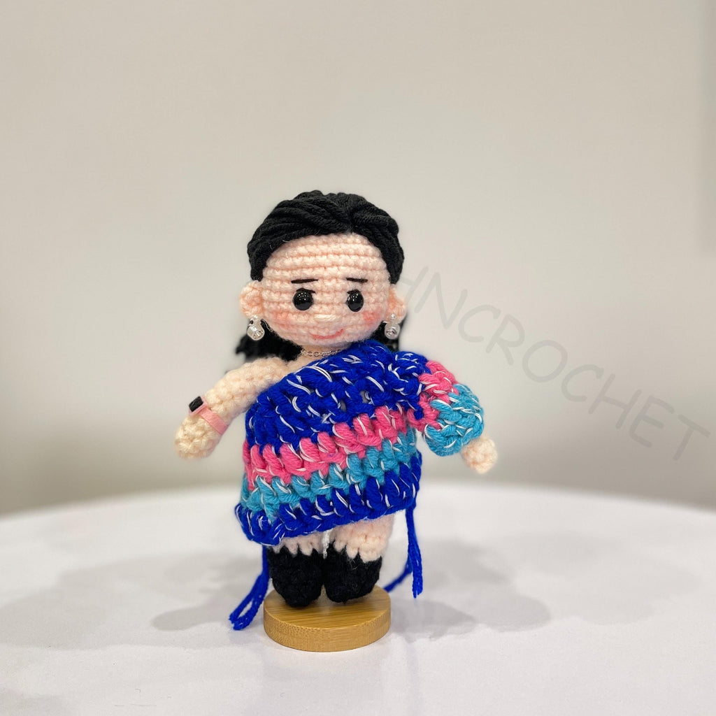 Personalized Crochet Doll – Custom Portrait Toy – Amigurumi Gift for Friend, Family or Couple – HNCrochet