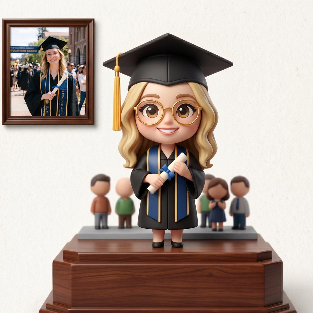 Custom 3D Figure From Photo | Personalized 3D Printed Figurine Keepsake