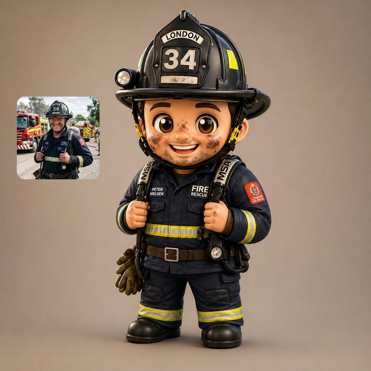 Custom 3D Mini Figure From Photo | Personalized 3D Printed Figurine | Custom Gift for Couples, Family, Pet | Handmade Keepsake