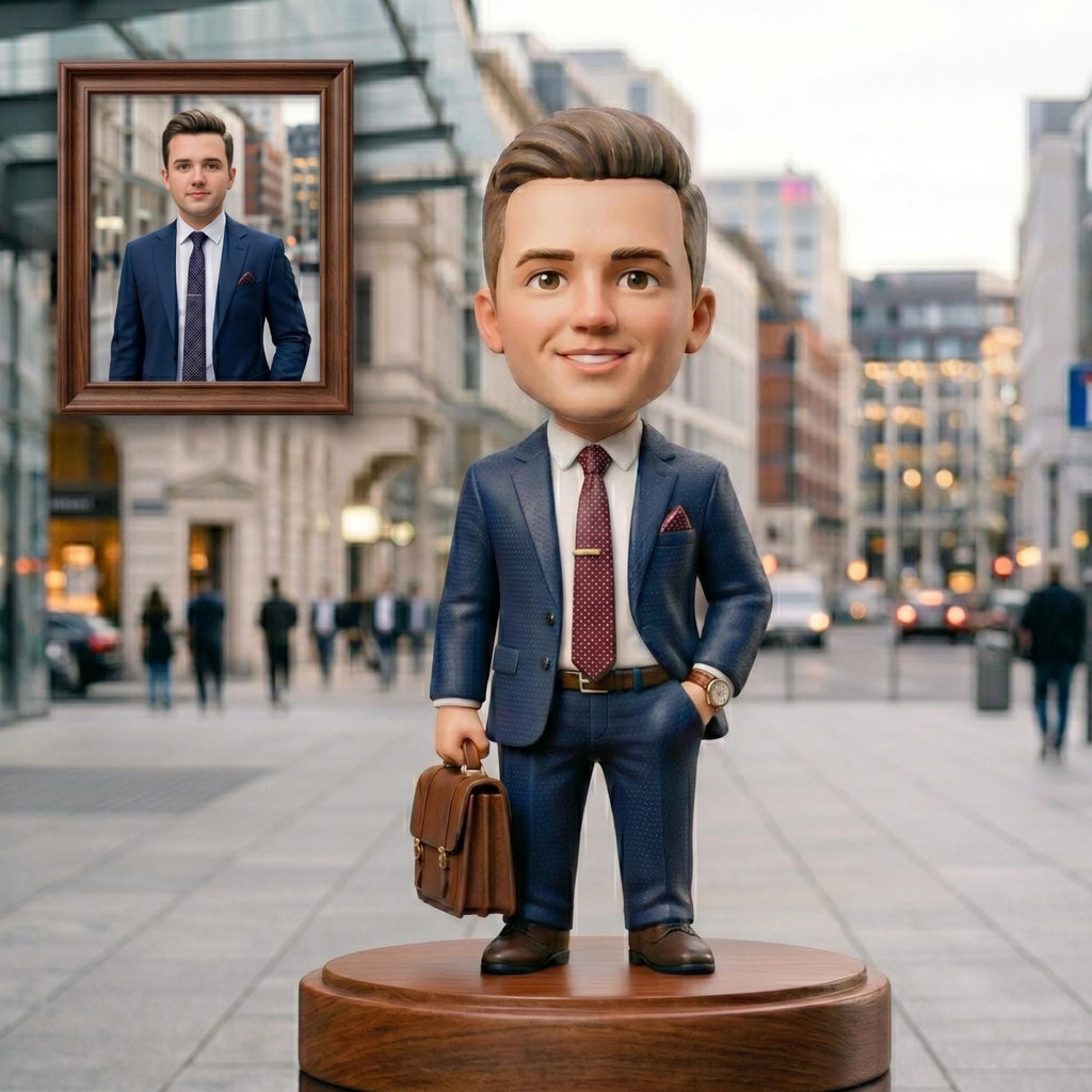 Custom 3D Figure From Photo | Personalized 3D Printed Figurine Keepsake