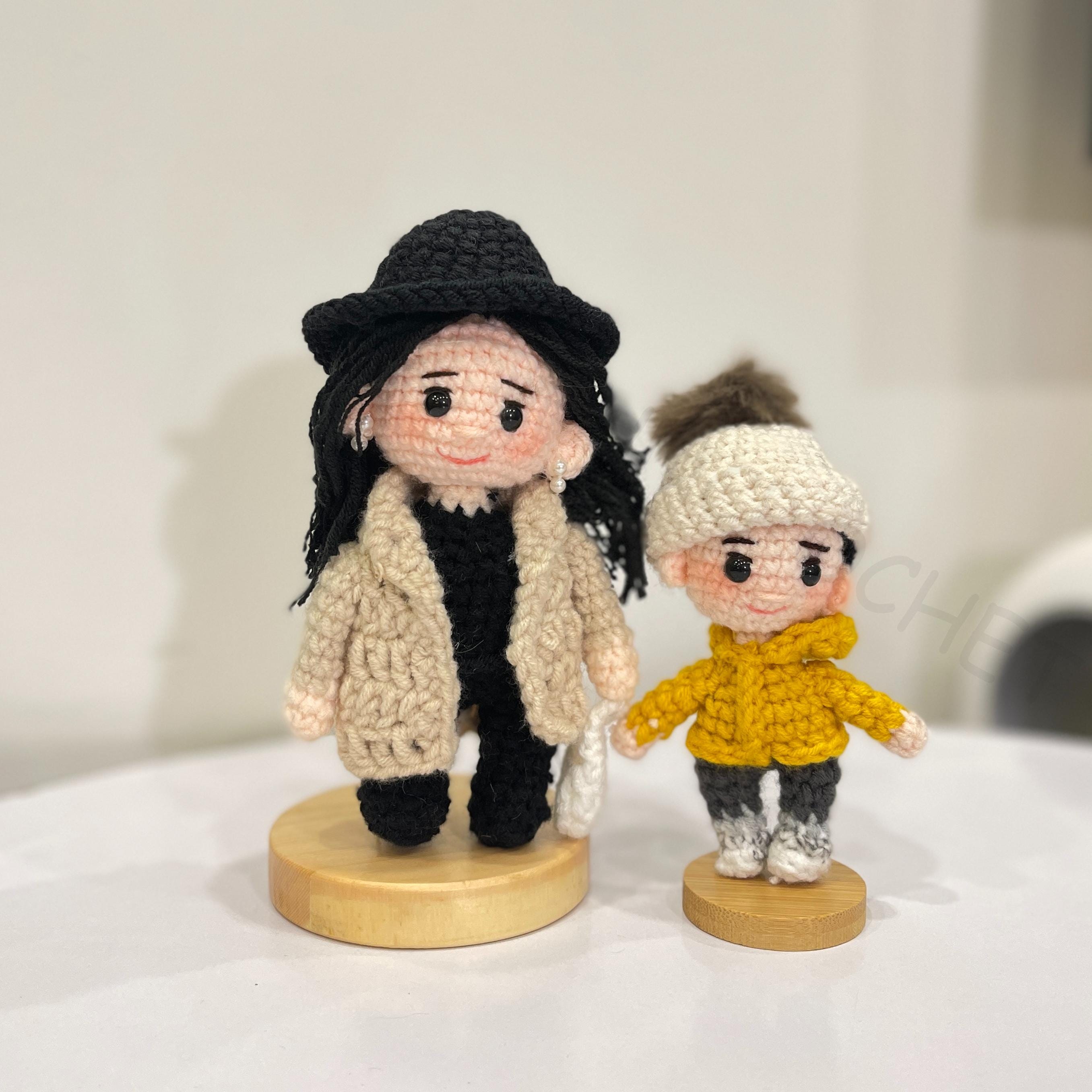 Personalized Crochet Doll – Handmade Custom Portrait, Amigurumi Gift